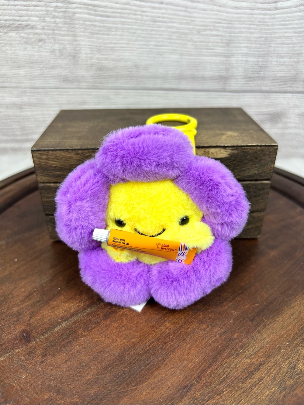 Ulta Mini Brands Pop (Plush Bag Charm/Keychain): Gigi Good Molecules Purple Flow